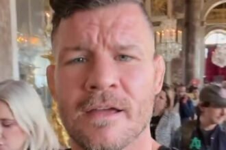 UFC champ Bisping catches thief stealing wife’s bag, gives him a kick