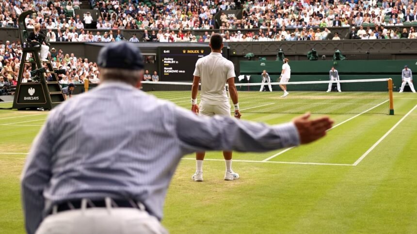 Wimbledon fans divided over plan to scrap line judges