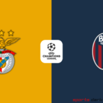 Benfica vs Bologna Live Streaming : Champions League