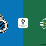 Club Brugge vs Sporting Live Streaming : Champions League