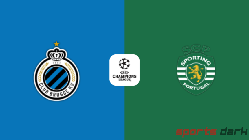 Club Brugge vs Sporting Live Streaming : Champions League