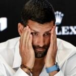 Novak Djokovic refuses to answer questions about bombshell ‘poisoning’ claims while in vaccine ‘jail’ in 2022 in acrimonious pre-Australian Open press conference