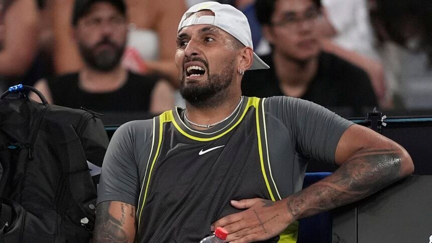 Why fans believe one point at the Australian Open sums up everything that’s wrong with Nick Kyrgios