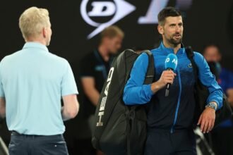 Novak Djokovic refuses post-match interview at the Australian Open and storms off court as he lashes out at Channel Nine