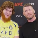 Gruesome moment MMA legend removes his EYE during interview with UFC star