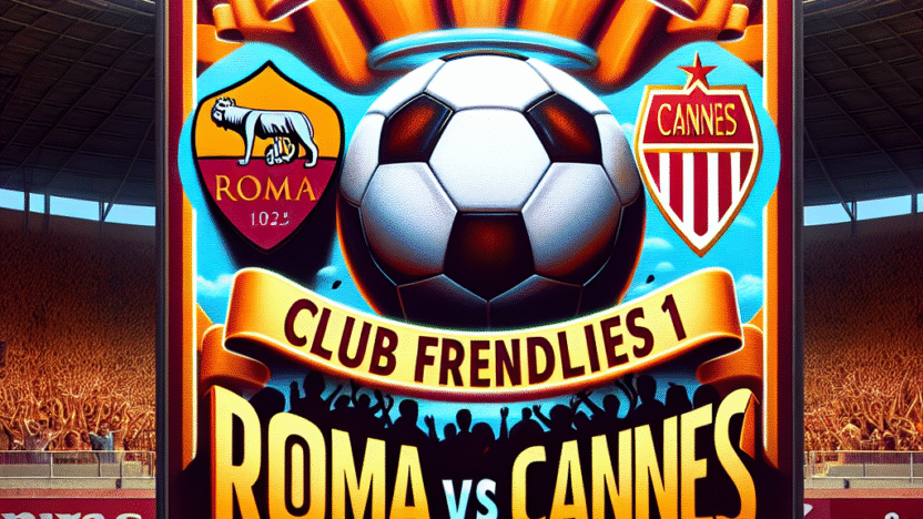 Roma
                                        
            
                
                
                                            Cannes

                                    
        
    
    Club Friendlies 1
                31/07/2025 12:00
            ET
