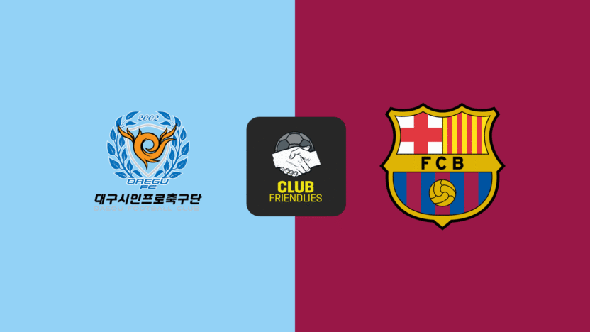 Daegu vs FC Barcelona Live Stream – Club Friendlies Friendly Match (August 4, 2025)