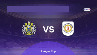 Stockport County vs Crewe Alexandra Live Stream – Carabao Cup Match Preview (August 12, 2025)