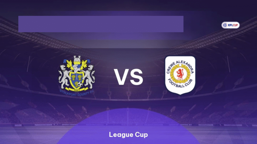 Stockport County vs Crewe Alexandra Live Stream – Carabao Cup Match Preview (August 12, 2025)
